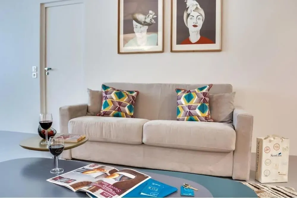 Modern And Bright 2Bd For 11 Guests In Le Marais! Lägenhet Paris Frankrike